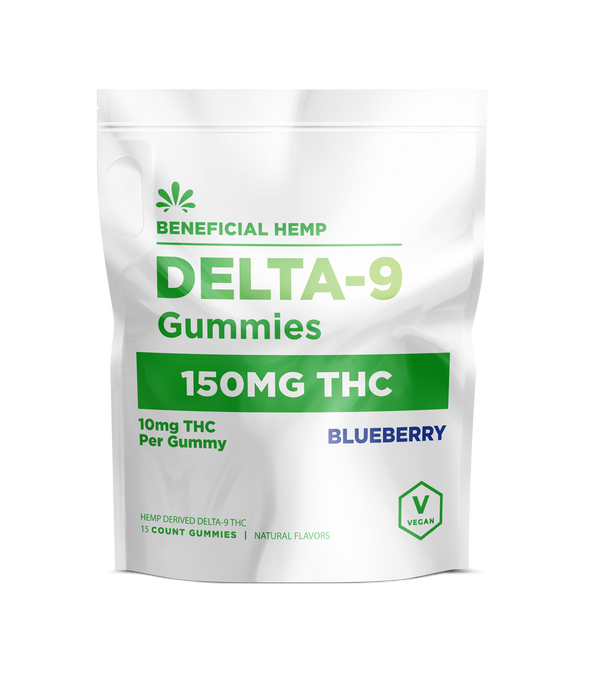 Delta-9 150mg- 10mg per Gummy 15ct